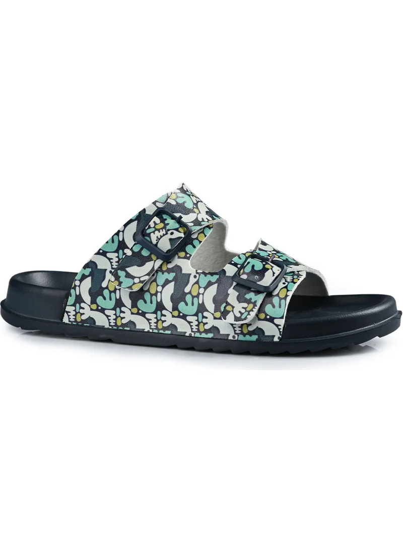 فيكو Gibli II Printed Boys Navy Blue Slippers