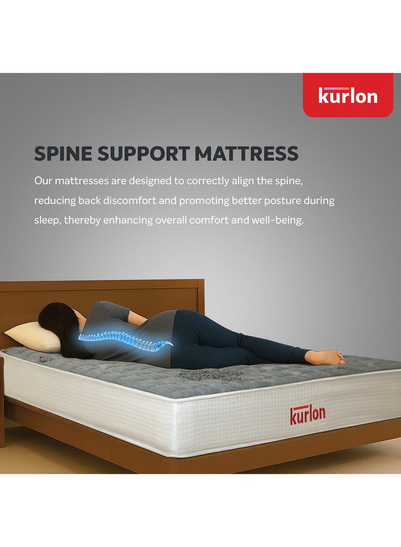Kurlon Kurl-On Spinekare Memory Foam | Strong Spinal Support with Rubberized Coir | Anti-Sagging Rebonded Foam | Orthopedic Mattress with Quilted Foam | Breathable | 200x120x20 - Image 4