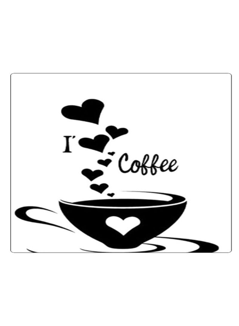 RKN Printed Anti-Slip Gaming Mouse Pad Black/White