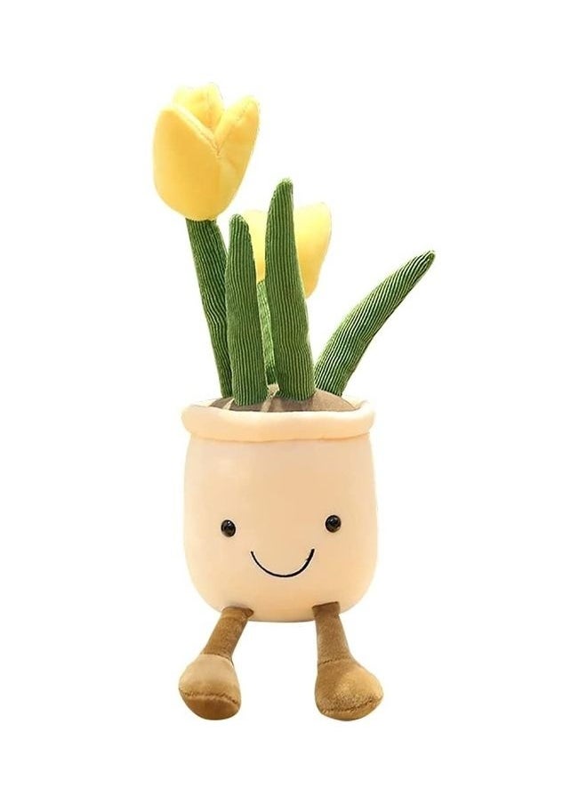 Soft Fluffy Stuffed Toy Tulip 13inch  - Image 1