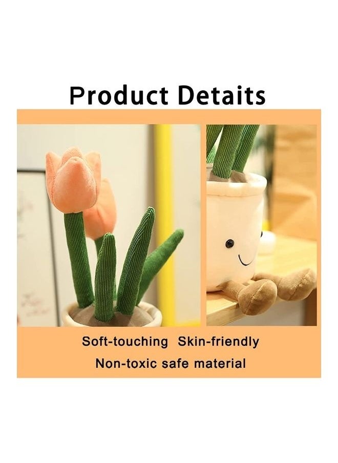 Soft Fluffy Stuffed Toy Tulip 13inch  - Image 2