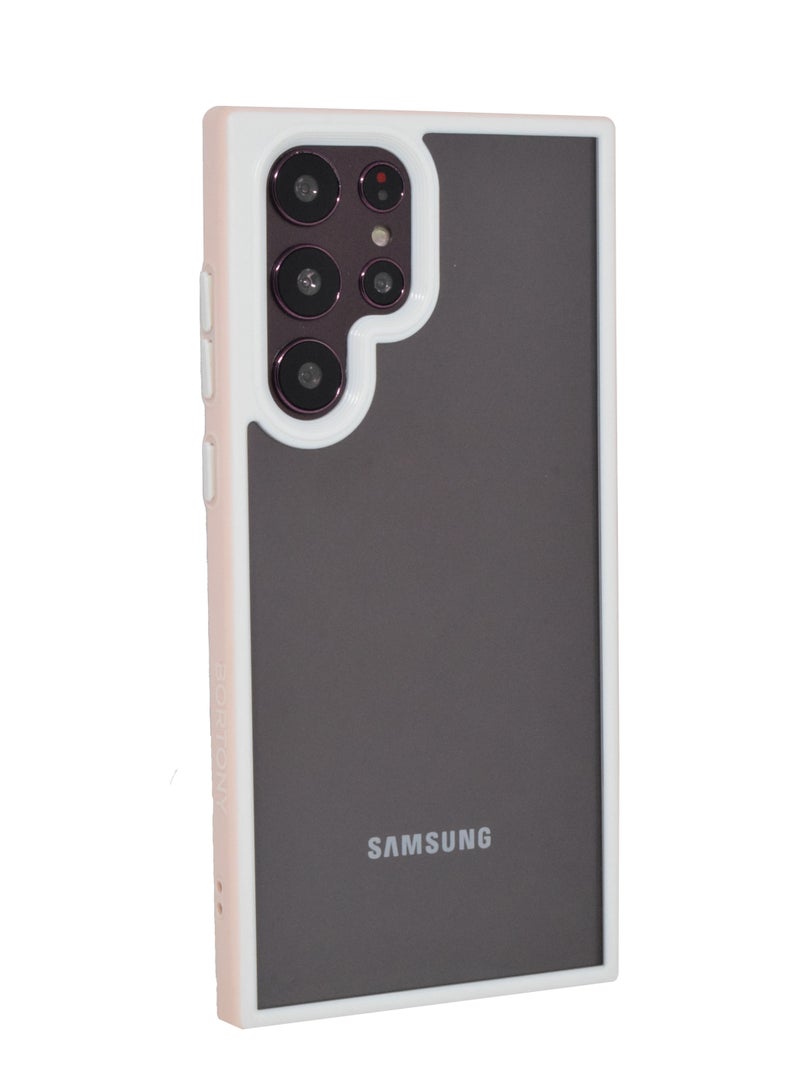 BORTONY Galaxy S22 Ultra Case Protective Shockproof Elegant Transparent Cover For Samsung Galaxy S22 Ultra 6.8 Inch - Image 1