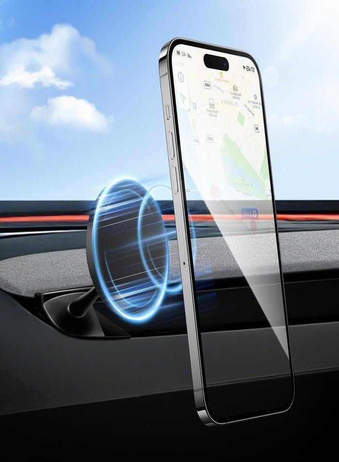 Orzero Magnetic Phone Holder Compatible for Model Y Juniper 2026/Model Y 2025/Model 3 2023, Car Vent Mount with 360 Rotation for Google Pixel 10 and iPhone 16/15/14/13/12 Series Easy Installation - Image 1