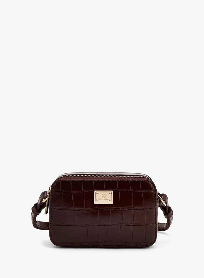 فلورا بيلا من شو إكسبرس Textured Crossbody Bag With Adjustable Strap