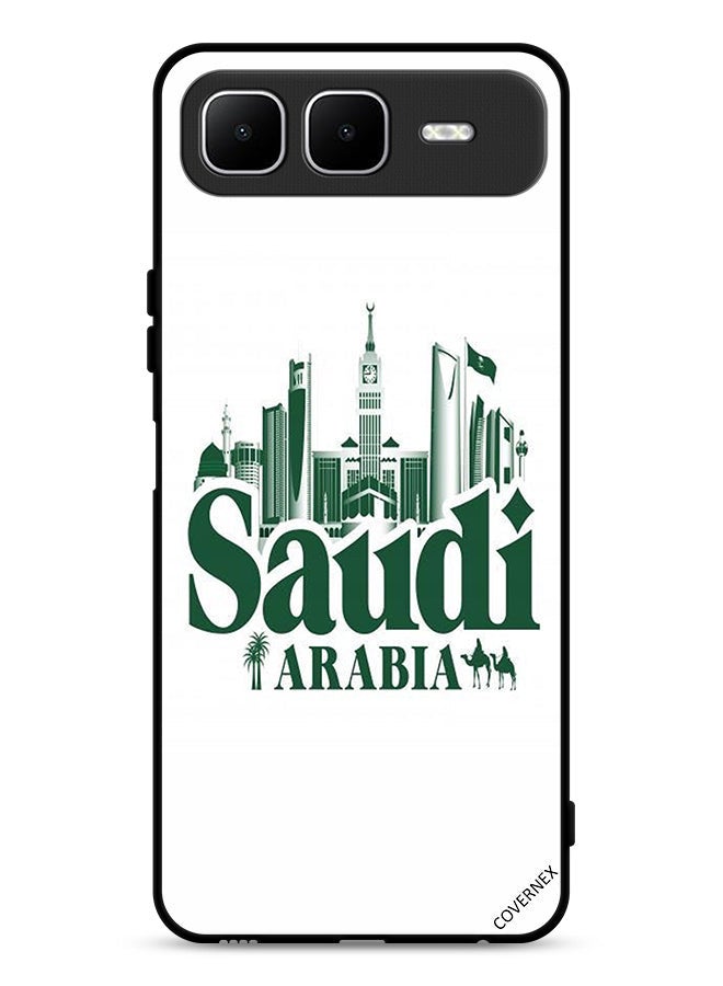 Covernex Infinix Smart 10 Plus Protective Case Cover Kingdom Of Saudi Arabia Artwork