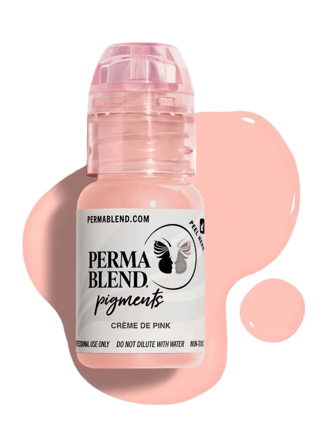 Perma Blend Lip Pigment – Crème De Pink 15Ml Vegan - Image 1