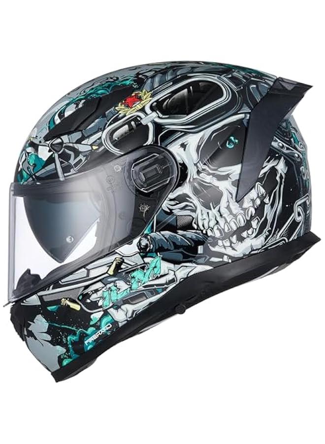 Arabest MIPS Motorcycle Full Face Helmet Pinlock Insert Anti Fog Dual Visor Racing Casco de Moto Men Women DOT Model 129M  - Image 1