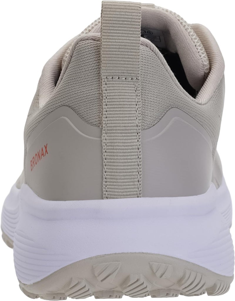 BRONAX Womens Wide Road Running Shoes Gym Tennis Breathable Sneakers Lace up Size 9.5w Athletics Sport Outdoor Pregnancy Zapatos Deportivos para Mujer Beige 41 - Image 2