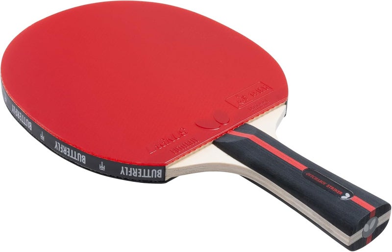 Butterfly Ovtcharov Striker Table Tennis Bat, Professional Table Tennis Bat for Ambitious Table Tennis Players, ITTF Approved for Competitions, Extremely Grippy/Sticky Pads for Maximum Spin - Image 4