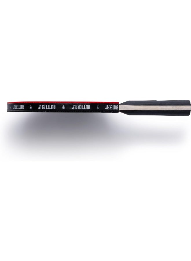 Butterfly Ovtcharov Striker Table Tennis Bat, Professional Table Tennis Bat for Ambitious Table Tennis Players, ITTF Approved for Competitions, Extremely Grippy/Sticky Pads for Maximum Spin - Image 3