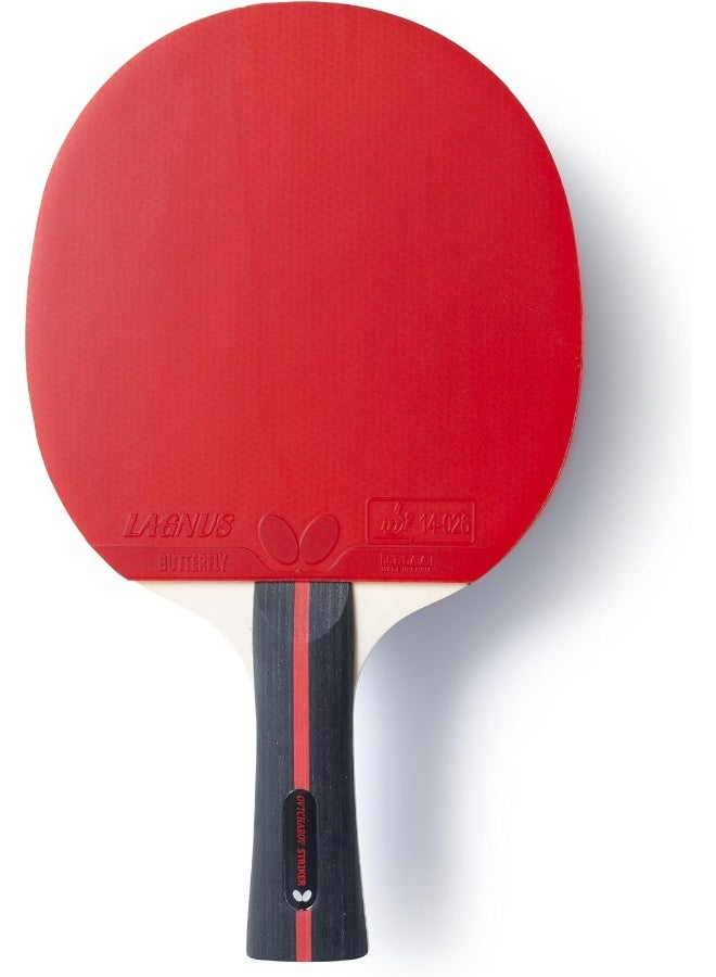 Butterfly Ovtcharov Striker Table Tennis Bat, Professional Table Tennis Bat for Ambitious Table Tennis Players, ITTF Approved for Competitions, Extremely Grippy/Sticky Pads for Maximum Spin - Image 2