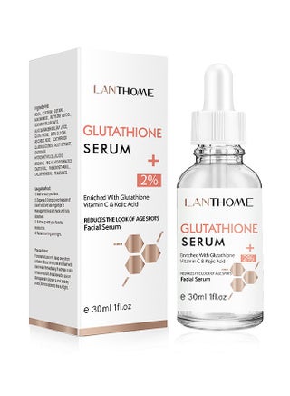 glutathione white serum Lanthome Advanced Glutathione White Serum, Intensive Lightening Facial Serum  Whitening The Skin Diminish Sunburn And Dark Spots 30ML | Best Price KSA