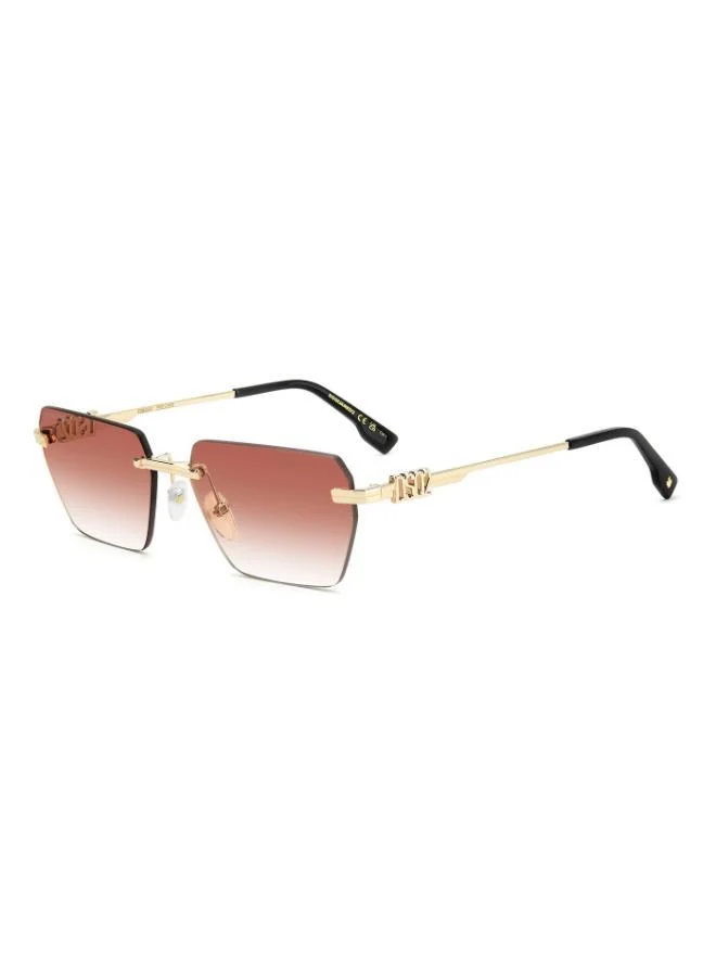 DSQUARED2 Rectangular Geometrical Sunglasses Frames