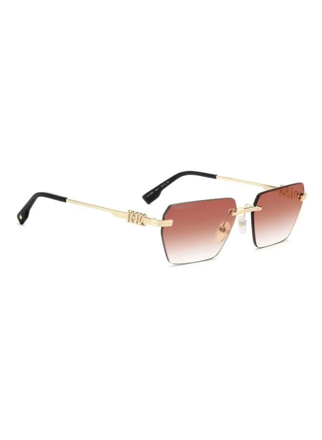 DSQUARED2 Rectangular Geometrical Sunglasses Frames