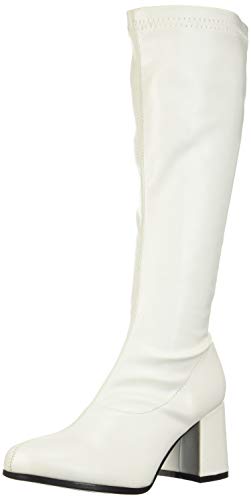 Rubies White Go-Go Disco Boots for Adults, Women's Small - Image 3