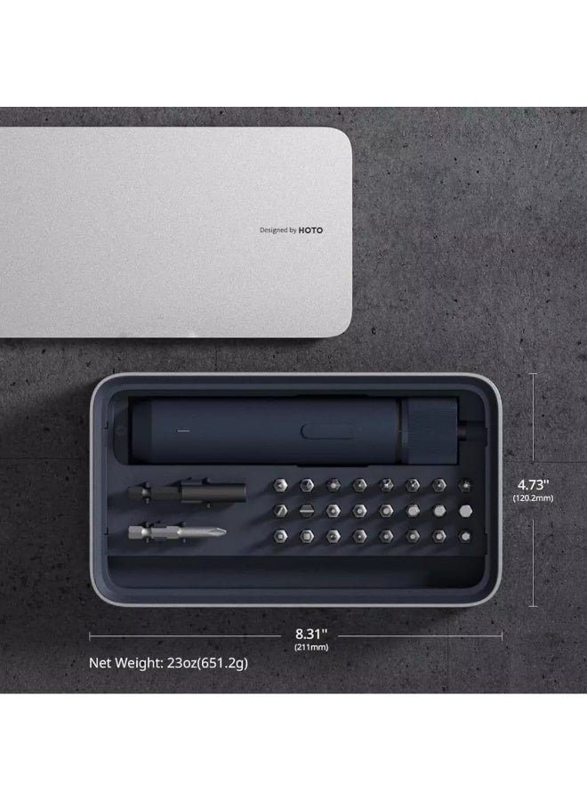 HOTO 3.6V Screwdriver Kit QWLSD001 – 25 in 1 - Image 4