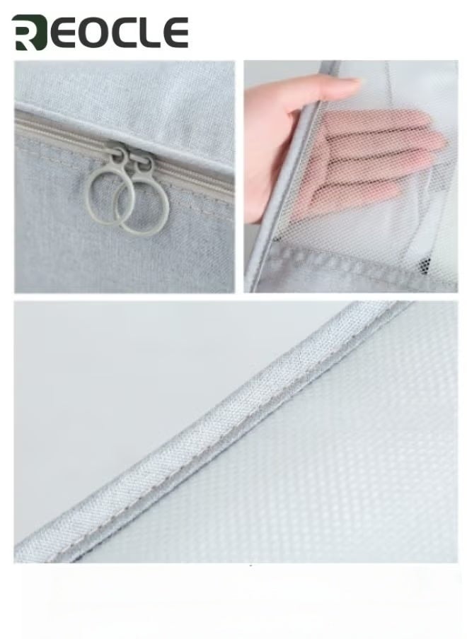 REOCLE 7 Set Packing Cubes for Travel Lightweight Luggage Organizer Packing Organizers Travel Foldable Luggage Organizers Storage Bag - Image 3