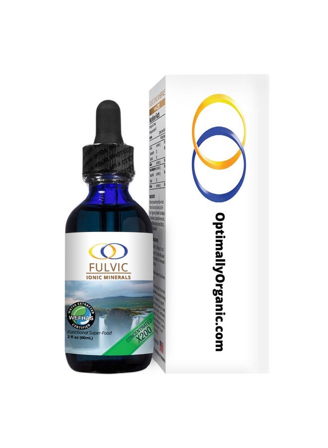 Optimally Organic Water Extracted Fulvic Ionic Minerals X200 - Patented BioActive Fulvic Acid, Humic Acid, Trace Minerals, Electrolytes & Essential Amino Acids - 5+ Month Supply - Image 3