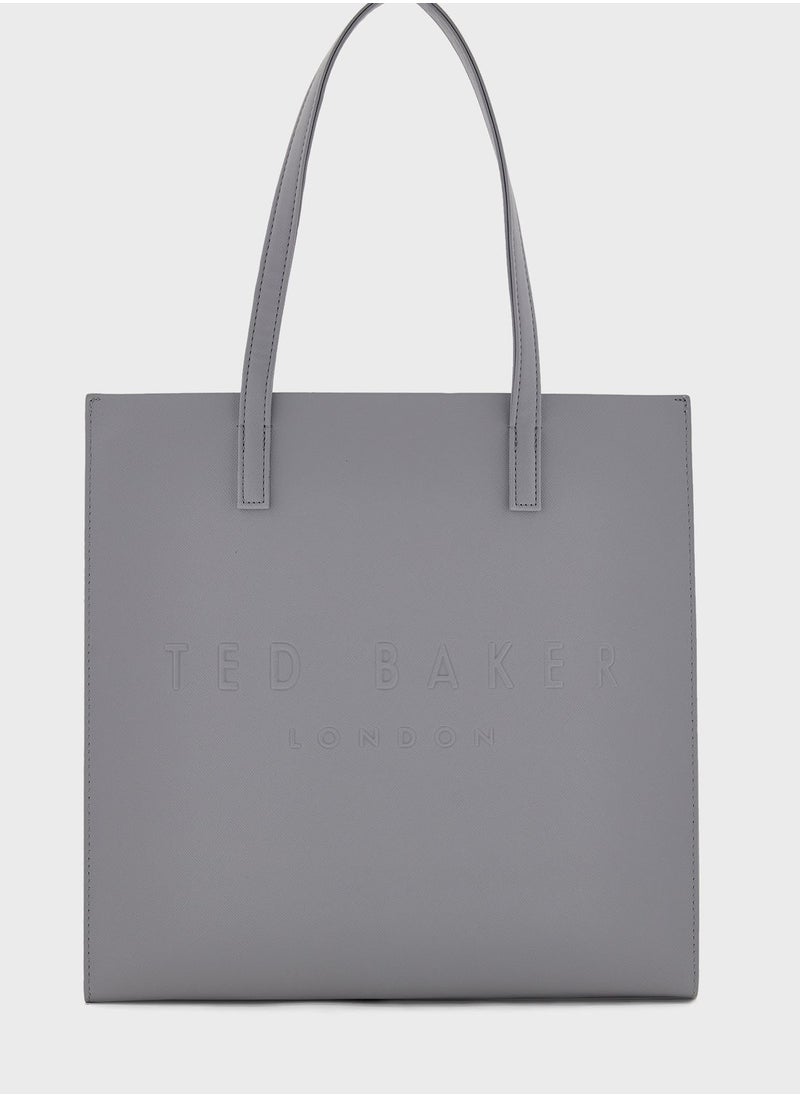 Ted Baker Soocon Large Crosshatch Icon Bag Light  - Image 2