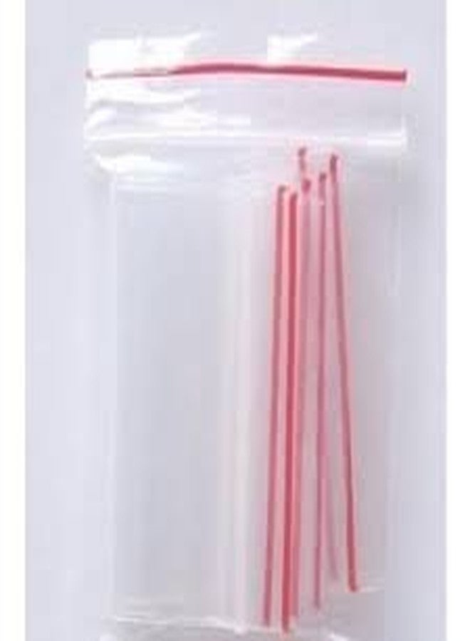 Siddhi Plastic Zip Lock Air Tight Pouch (7x10-inch, Multicolour) Pack of 100 - Image 1