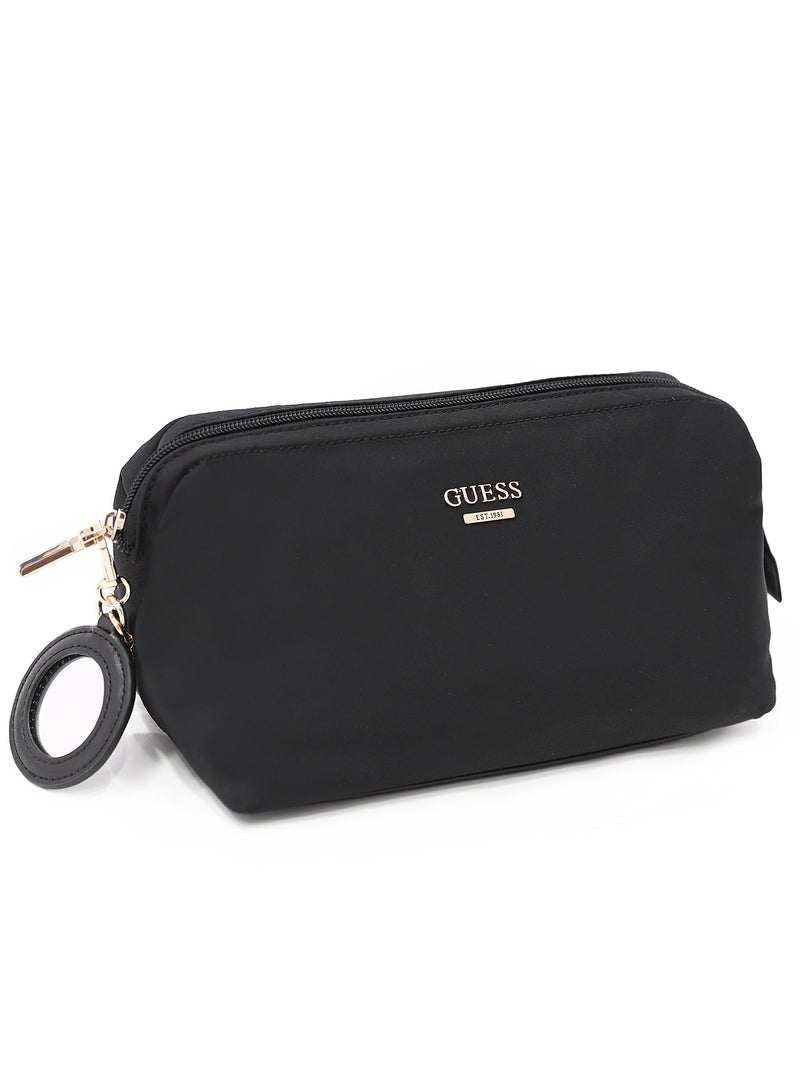 Guess  Wristlet Bag with Zip Closure – Compact Everyday Essentials Pouch - Image 1