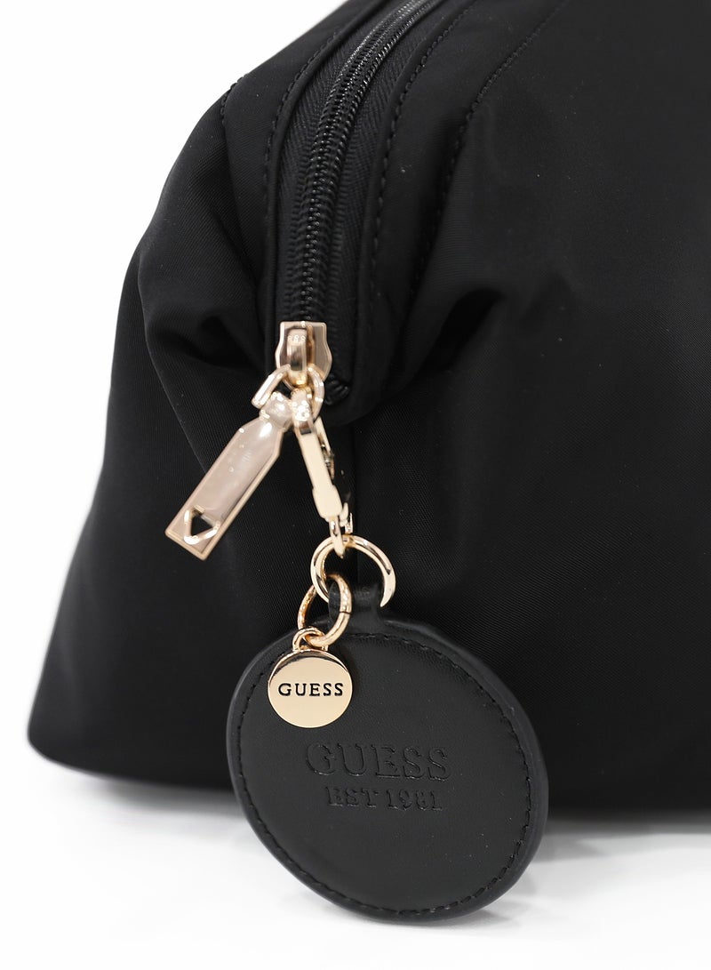 Guess  Wristlet Bag with Zip Closure – Compact Everyday Essentials Pouch - Image 4