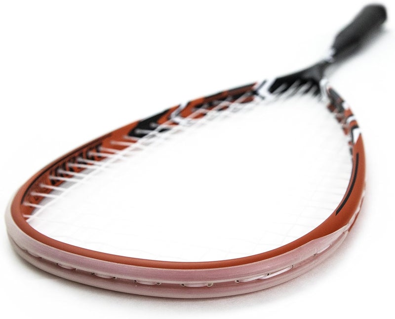 Pro Impact Graphite Carbon Fiber Squash Racket with Carry-On Cover & Durable Strings - Full Size Lightweight Racquet for Men & Women - Designed for Enhanced Control Skill Levels - Image 3