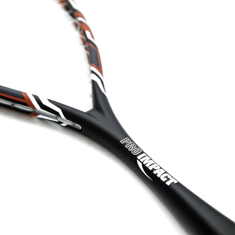 Pro Impact Graphite Carbon Fiber Squash Racket with Carry-On Cover & Durable Strings - Full Size Lightweight Racquet for Men & Women - Designed for Enhanced Control Skill Levels - Image 2