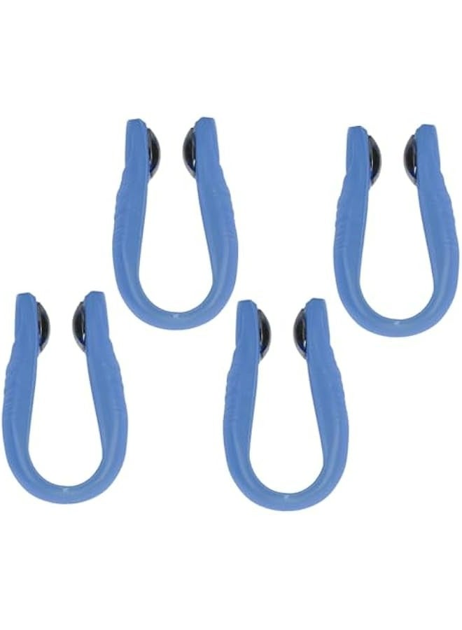 Generic Set of 4 Acupressure Clips with Magnets for Migraine Relief and Stress Reduction in Blue Color  - Image 1
