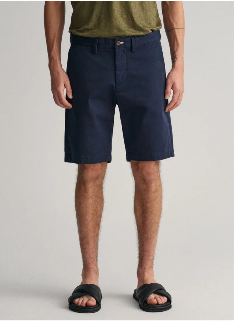 GANT Gant Hallden Slim Fit Twill Shorts