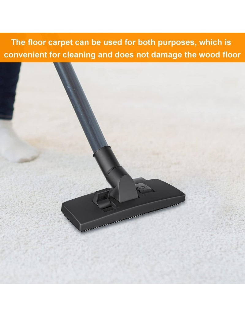 Peachjoy Universal Floor Brush Head Tool, 32mm Vacuum Cleaner Floor Brush Head Replacement, with Vacuum Hose Adapter, Vacuum Cleaner Carpet Brush Nozzle Accessories - Image 5