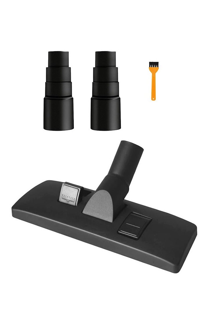 Peachjoy Universal Floor Brush Head Tool, 32mm Vacuum Cleaner Floor Brush Head Replacement, with Vacuum Hose Adapter, Vacuum Cleaner Carpet Brush Nozzle Accessories - Image 1