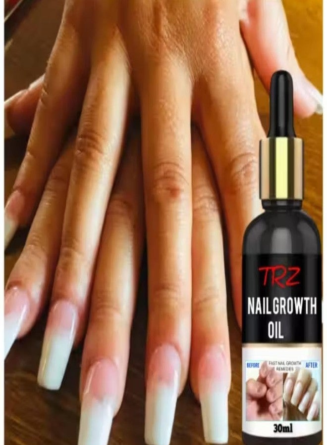 TRZ Best Nail Long Strong Nail Oil | Repair Damage Nail,Yellow Nail,Break Nails And Help To Grow Nail | Fast Recovery After Nail Art - Image 4