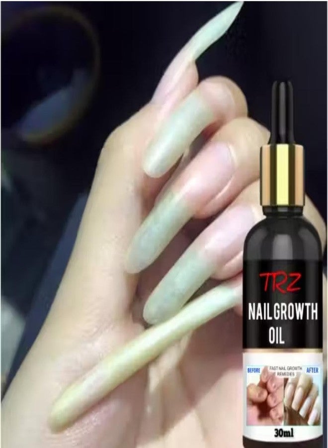 TRZ Best Nail Long Strong Nail Oil | Repair Damage Nail,Yellow Nail,Break Nails And Help To Grow Nail | Fast Recovery After Nail Art - Image 2