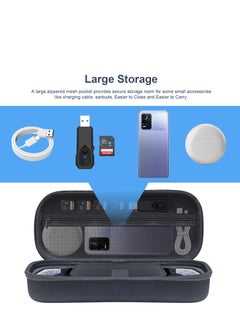 Generic Carrying Case For Ps5 Portal Handheld Storage Bag Protective Hard Portable Travel Case With Pockets For Accessories And Games  - Image 3