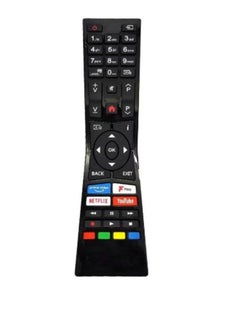Replacement Jvc Rm-C3338 Remote Control For Jvc Smart Tvs With Fplay Youtube Netflix Buttons Universal Bush Tv Remote Rc43101P Lt-24C680 Lt-24C685 Lt-32C695 Lt-32C795 Lt-40C790 Lt-55C870