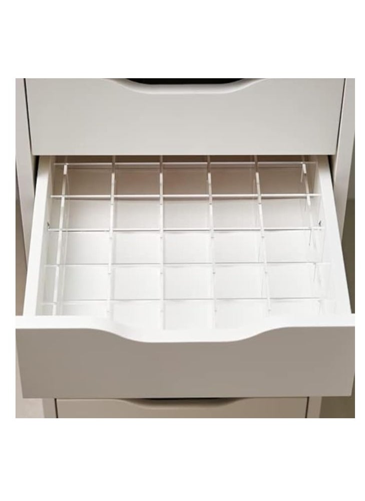 Homesmiths Hs Vanity 40 Storage Slots Vanity Acrylic Dividers  - Image 1