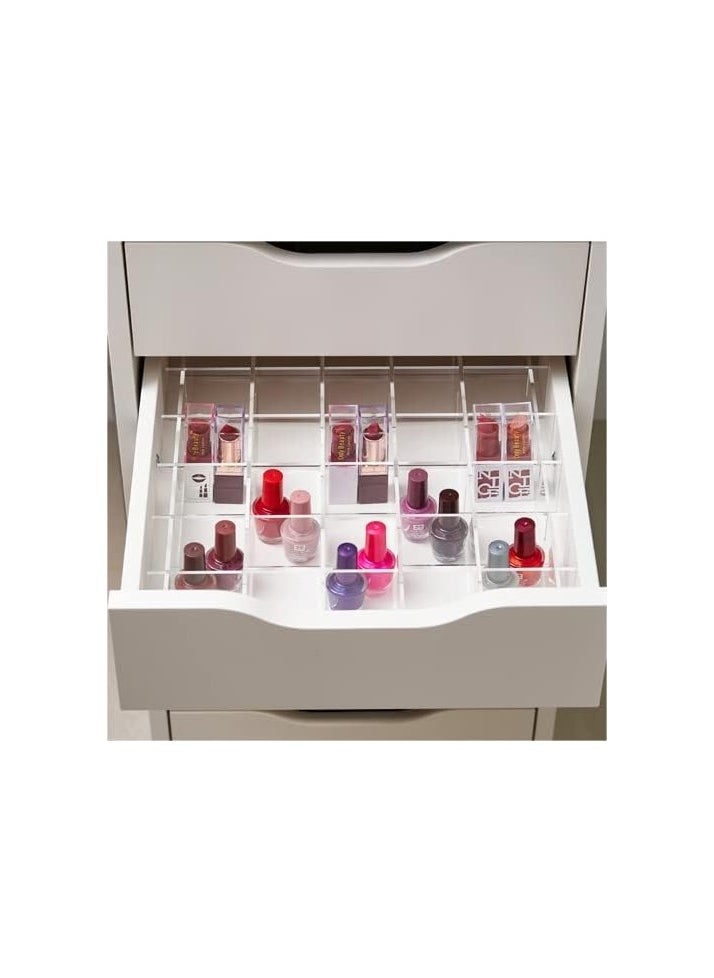 Homesmiths Hs Vanity 40 Storage Slots Vanity Acrylic Dividers  - Image 2