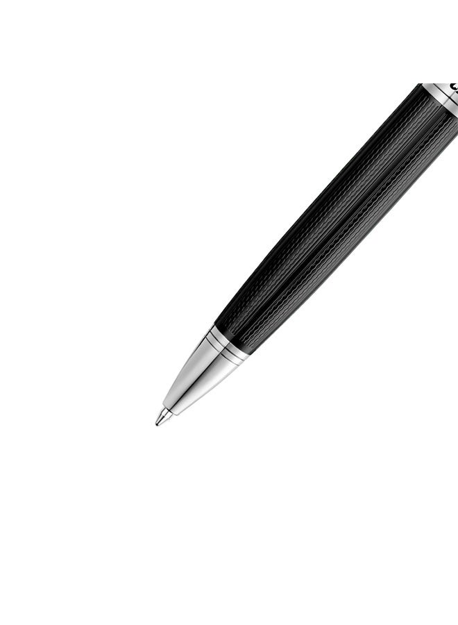 Ducati Cardio Black Barrel Stainless Steel Trims Twist Ballpoint Pen for Men, Blue Ink - Image 3