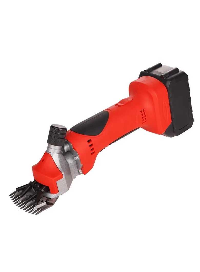 Sheep Shears Cordless 2800r/min Professional Rechargeable Shearing Clipper 24V for Shaving Fur Wool Hair Cutter in Sheep Goat Cattle and Other Farm Livestock with 1 Lithium Batteriesc - Image 1