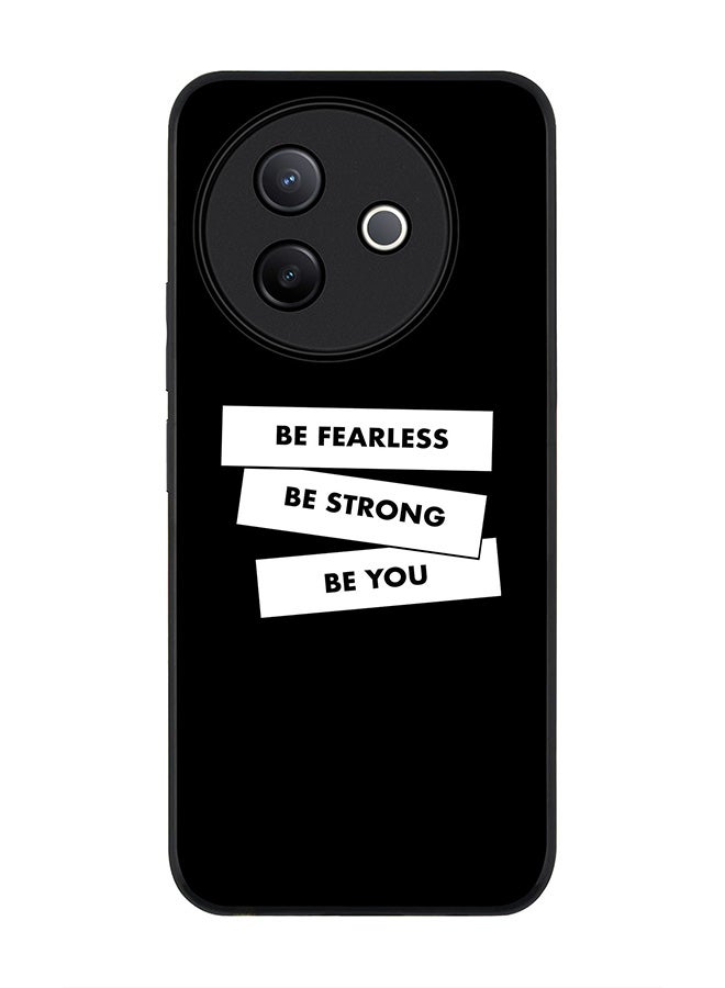 Stylizedd For Vivo Y39 5G / vivo Y300i 5G Case,Slim fit Camera Protection, Shockproof Thin Phone cover  - Fearless, Strong, You - Image 1