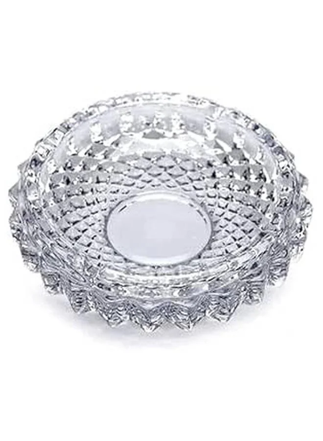 Orchid Glass Ashtray Round, Y1007-2