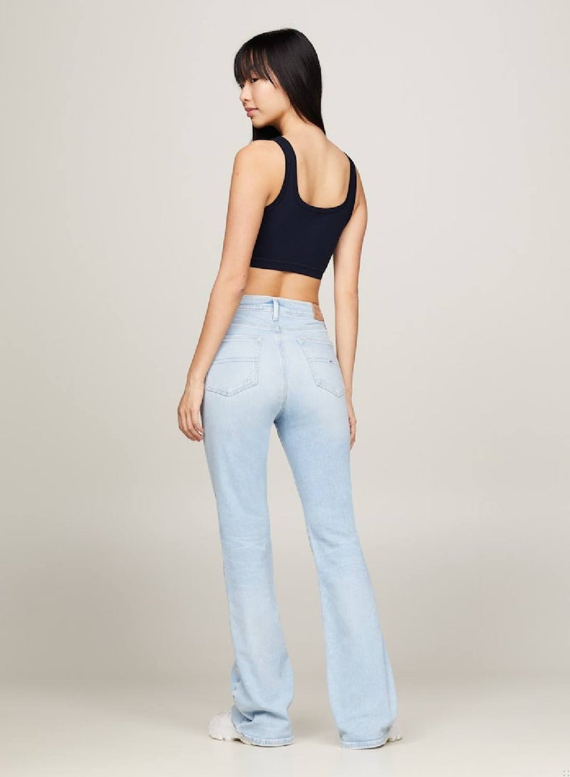 TOMMY JEANS Archive Logo Bralette Crop Top - Image 3