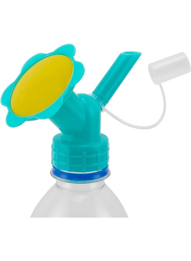 Generic 2pcs Bottle Cap Sprinkler, Dual Head Bottle Watering Spout, Bonsai Watering Can Sprinkler Head for Indoor Seedlings - Image 1