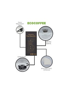 ecocoffee V60 Coffee Kit (Set/Gift Box) - Size 01, 360ml  - Image 3