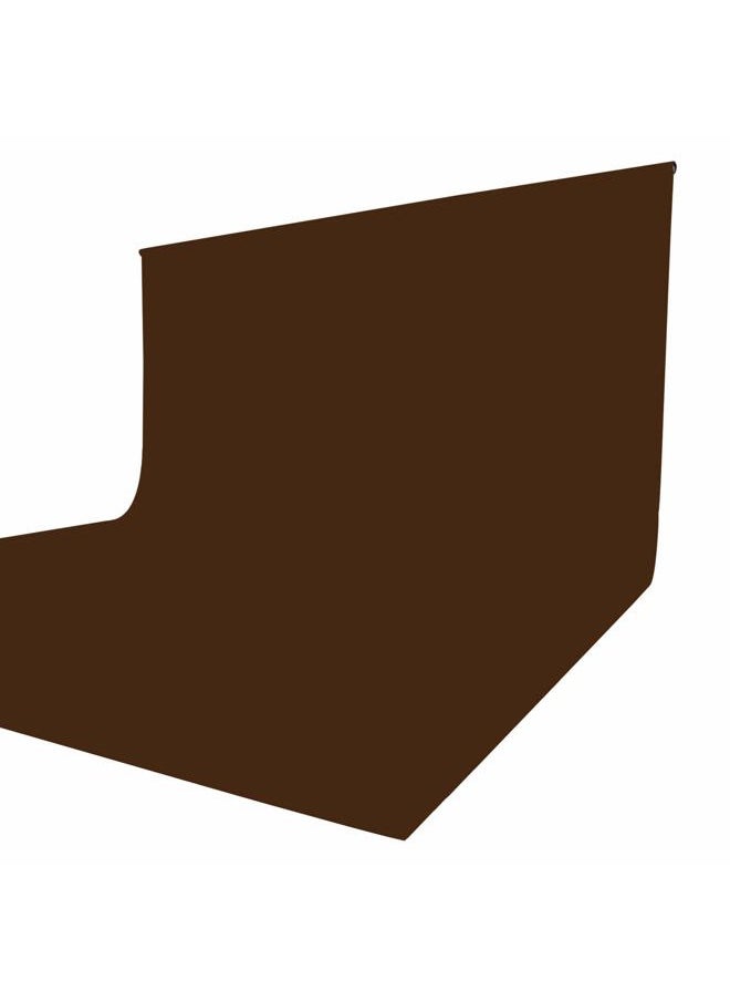 ISSUNTEX - 5X7 ft/1.5X2.1 Meters Brown Background Photo Backdrop, Photo Studio, Collapsible High Density Screen for Video Photography and Television - Image 1