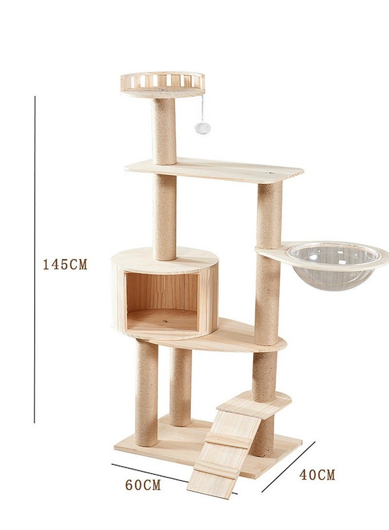 XiuWoo Cat Tree Cat Villa Cat Nest Cat Climbing Frame Cat House - Image 3