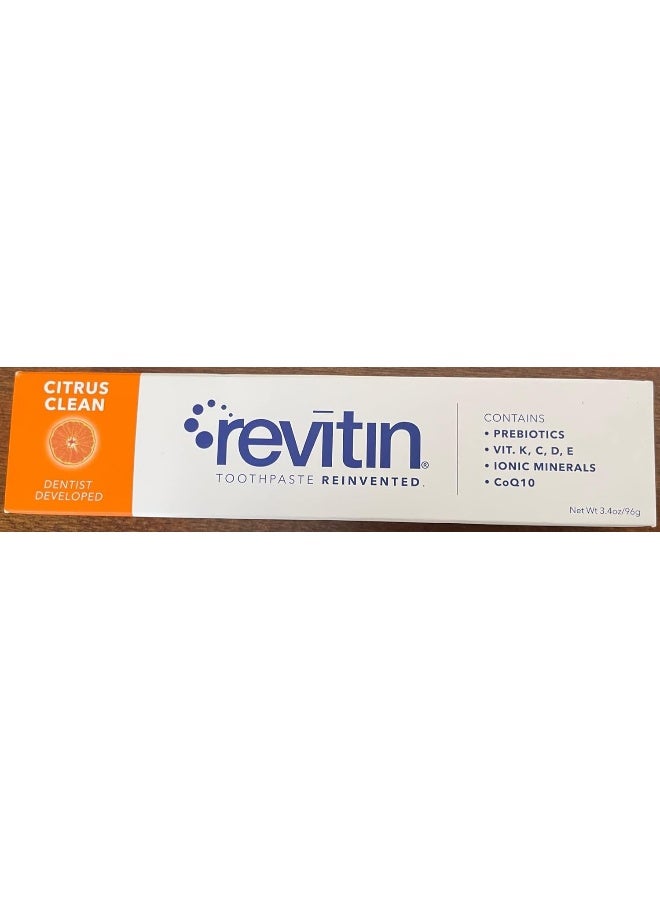 Revitin Natural Toothpaste and Prebiotic Oral Therapy - Pack of 3 - Image 3