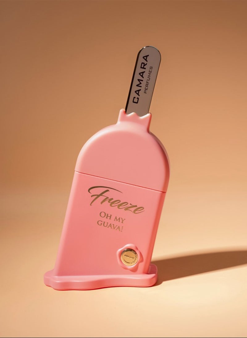 Camara Freeze Oh My Guava by Camara Perfumes Eau de Parfum 90ml Unisex | Long-Lasting Floral Fruity Gourmand Perfume with Guava, Coconut Water & Vanilla - Image 4