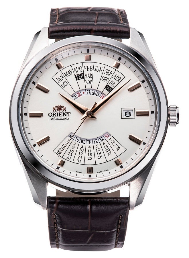 ORIENT Men ORIENT Contemporary Multi Year Calendar RA-BA0005S - Leather Male Mechanical Analogue - Image 3
